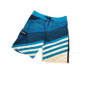 Billabong Men's Flat Front Board Short Swim Trunk 10in Inseam, Blue size 32